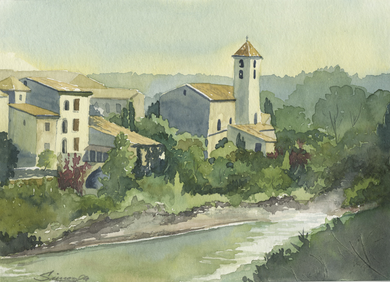 Die Ruinen der Abtei L’Abbaye de Hambye in der Normandie