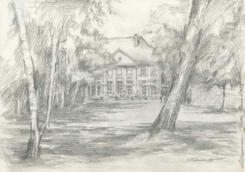 Die Ruinen der Abtei L’Abbaye de Hambye in der Normandie